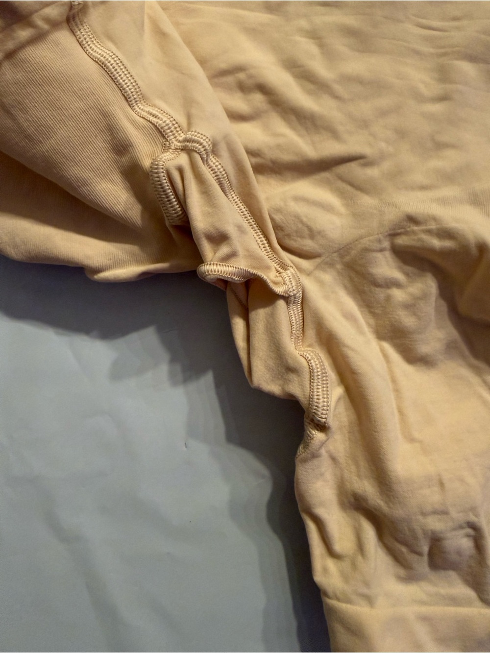 NWOT Seamless Sculpt Mid Thigh Short Clay Medium - Picture 4 of 8